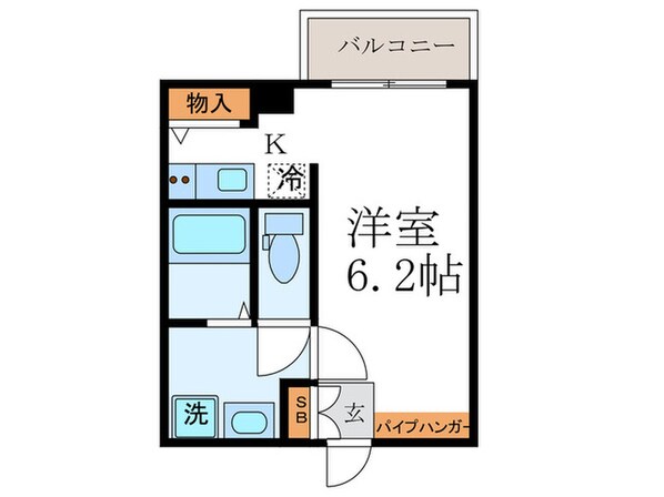 山善ビルの物件間取画像